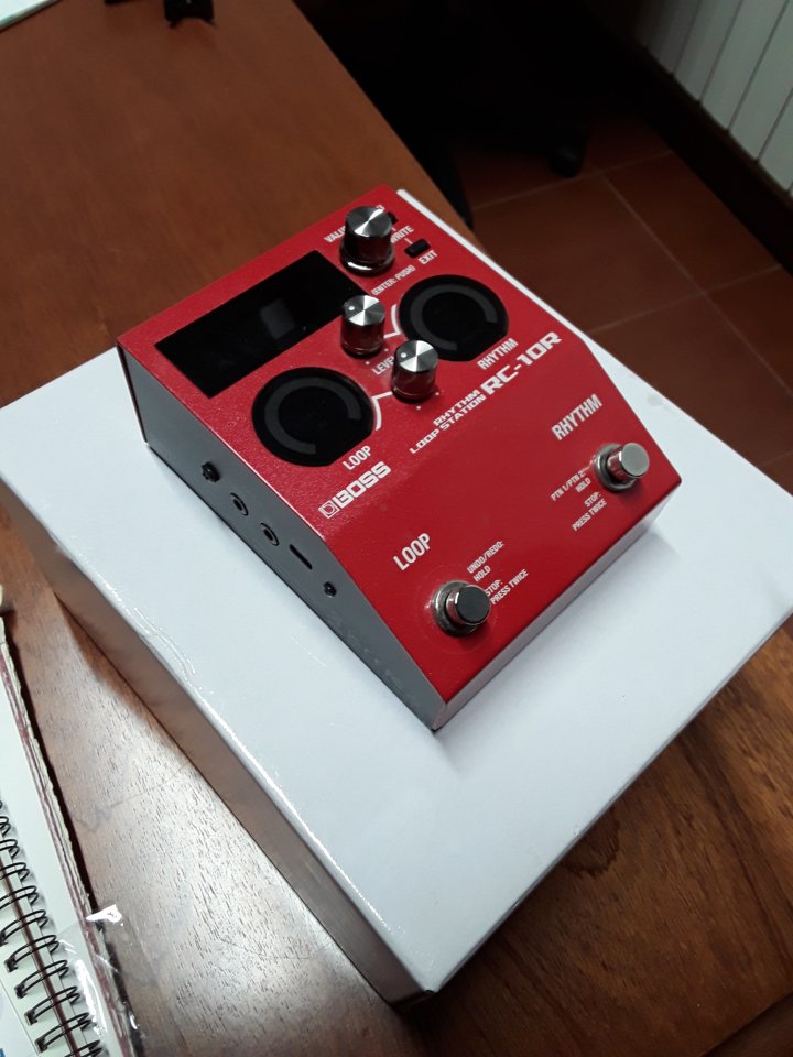 O Cambio looper BOSS RC10R  Como Nuevo