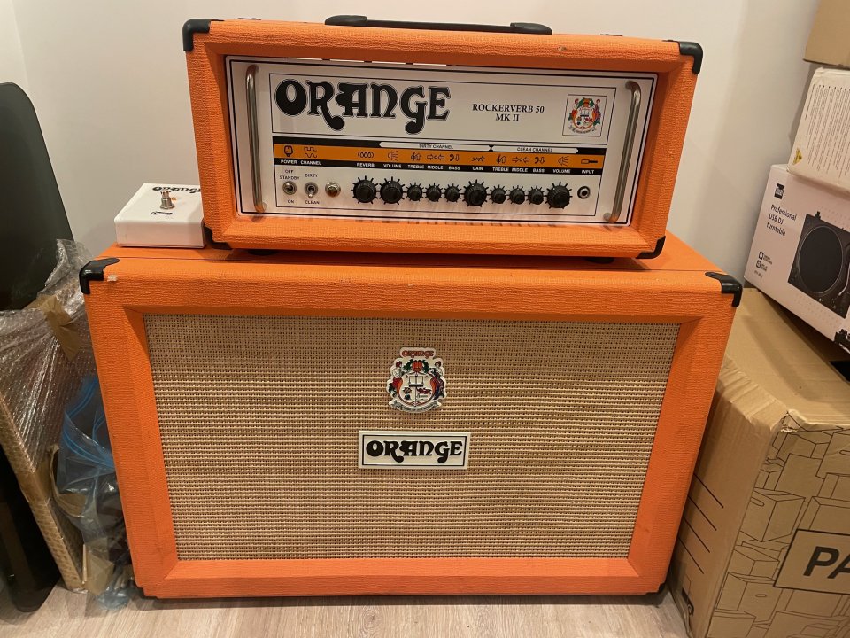 Orange Rockerverb 50 + PCP212 (también cambio)