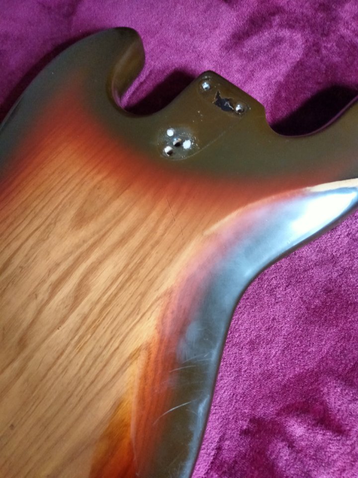 Cuerpo Fender jazz bass