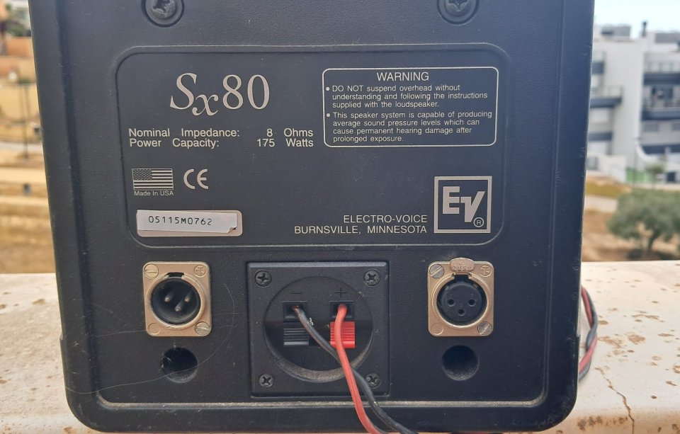 EV-SX80 Caja de Sonido de segunda mano · Foto 2 de 3 · Alicante · 85 €
