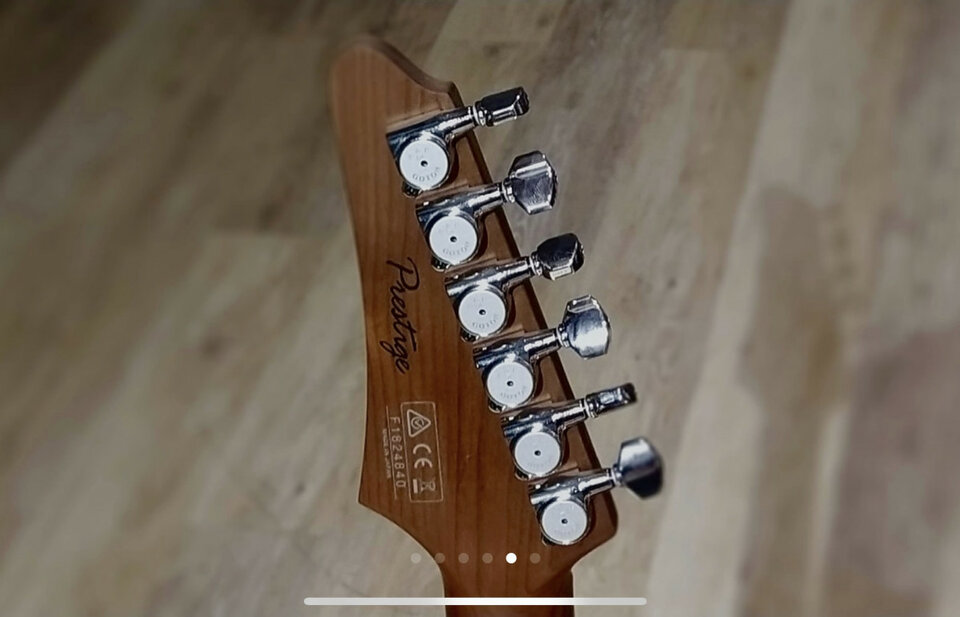 Ibanez AZ2204 TAB Prestige (2018) Transparent Aqua Blue