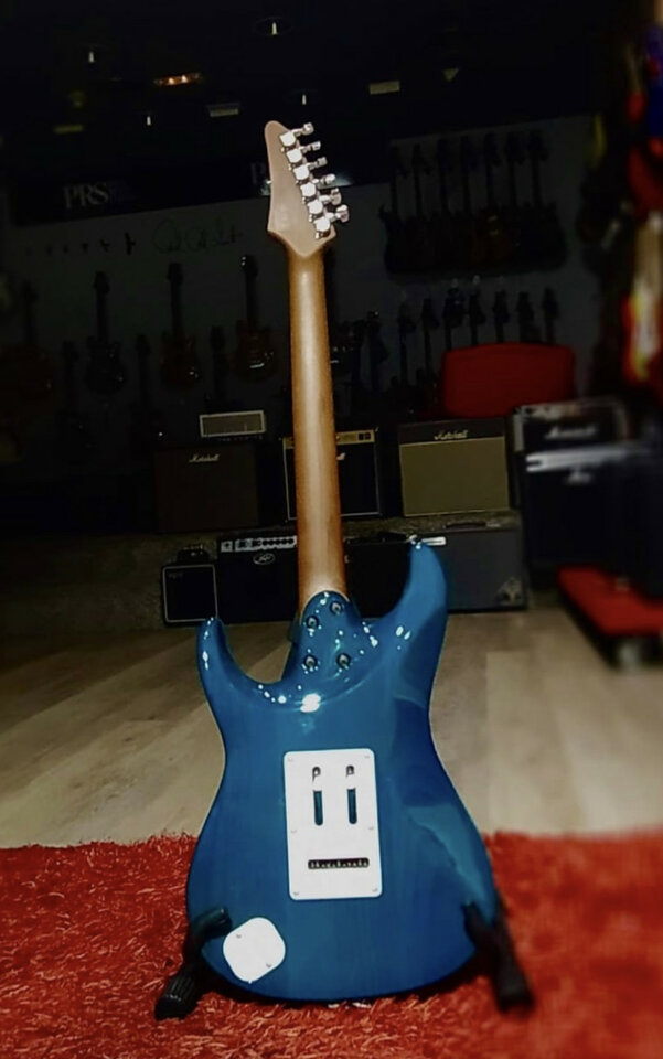 Ibanez AZ2204 TAB Prestige (2018) Transparent Aqua Blue