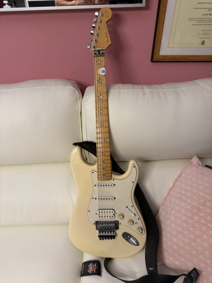 Fender Richie sambora White año 98