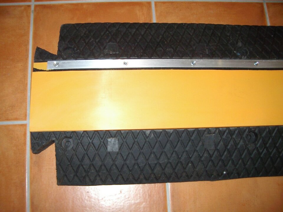 2 Pasacables de suelo de gran tonelaje