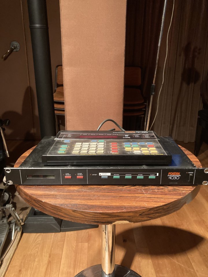 Fostex 4030 Synchronizer + 4035 Controller