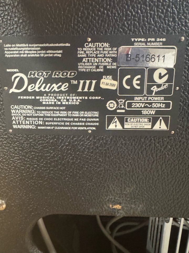 Fender Hot Rod Deluxe III