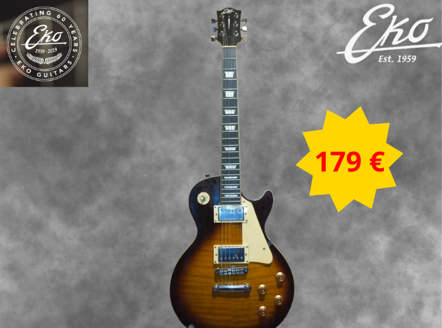 Eko VL 480 LP Honey Sunburst