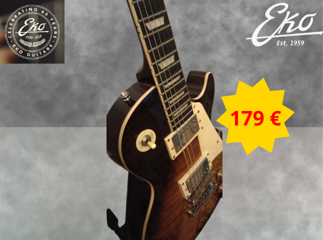 Eko VL 480 LP Honey Sunburst