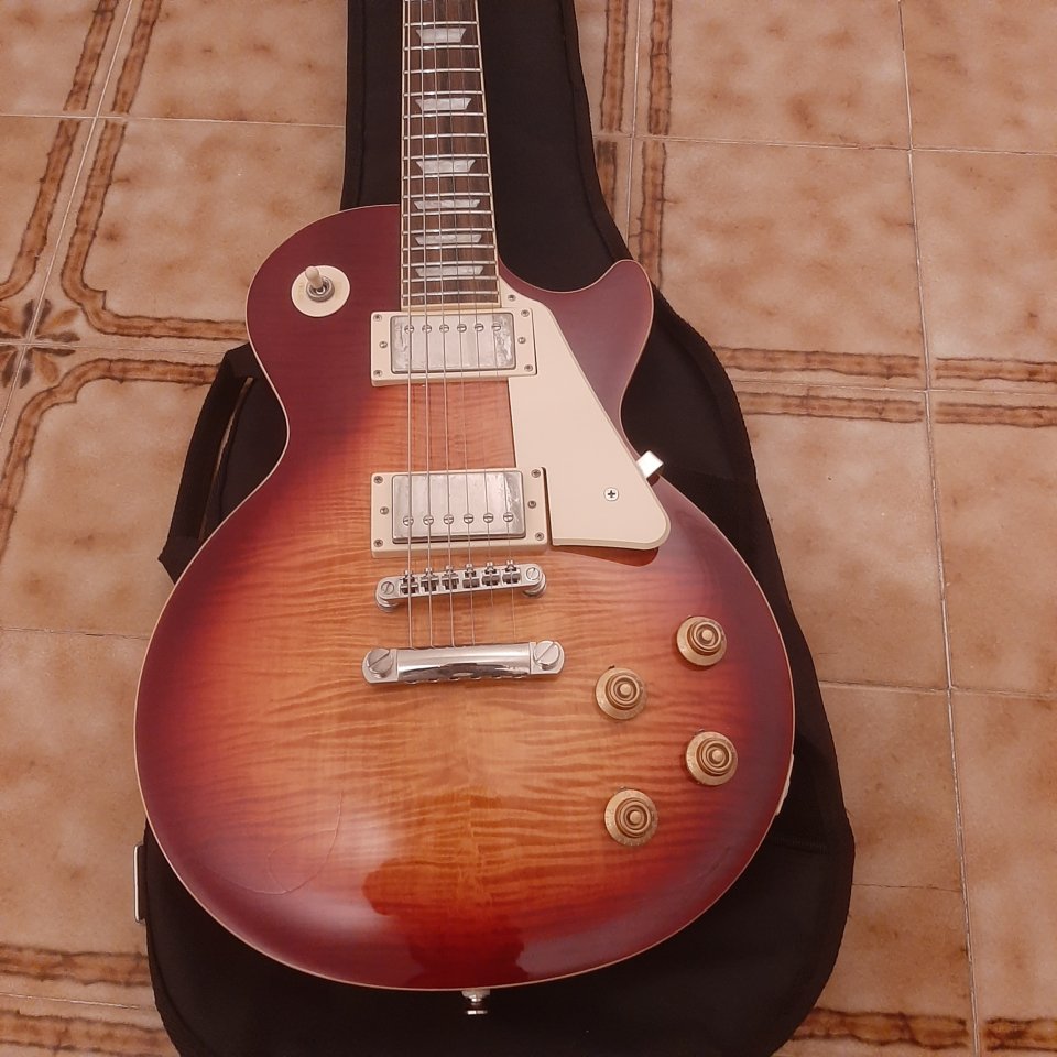 Guitarra electrica Ephipone les Paul standard 50S