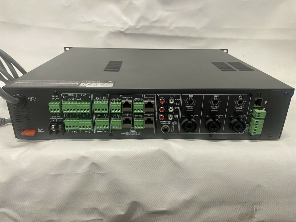 Amplificador de megafonía MONACOR PA-40120