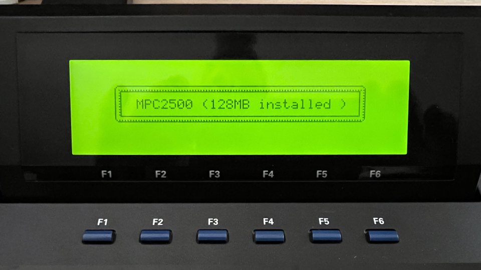 Akai MPC 2500 128Mb RAM JJOS XL