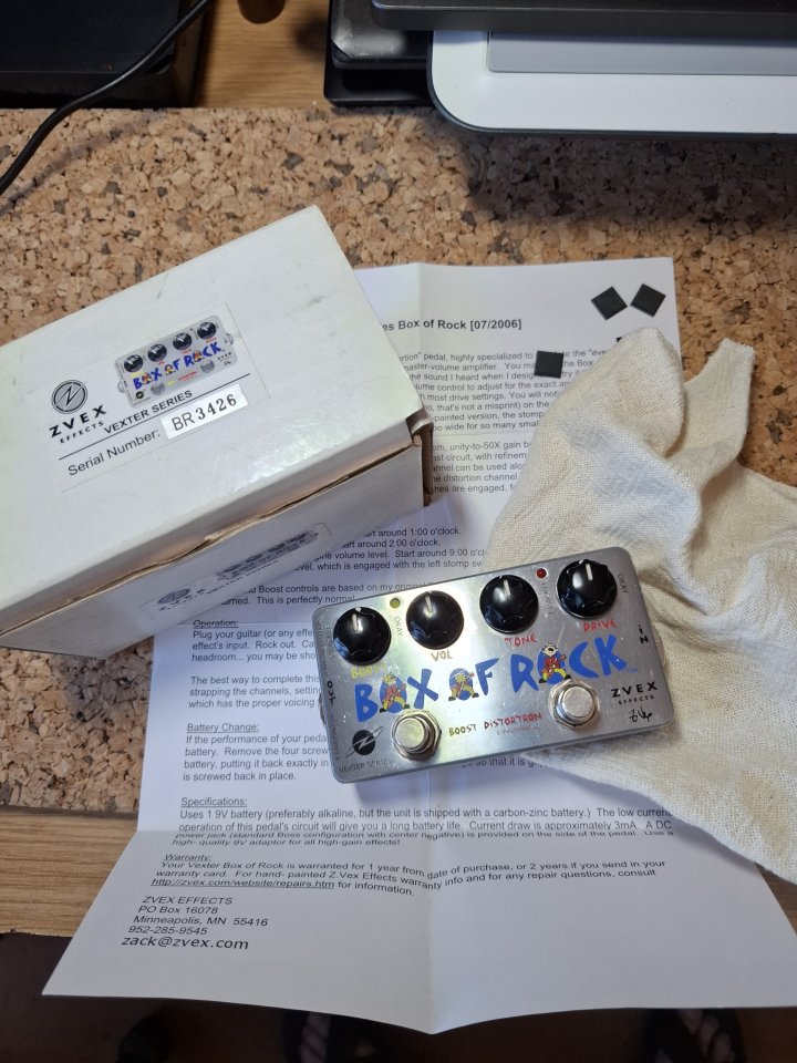 ZVEX Vexter Series Box of Rock de segunda mano · Foto 1 de 6 · Girona · 125 €