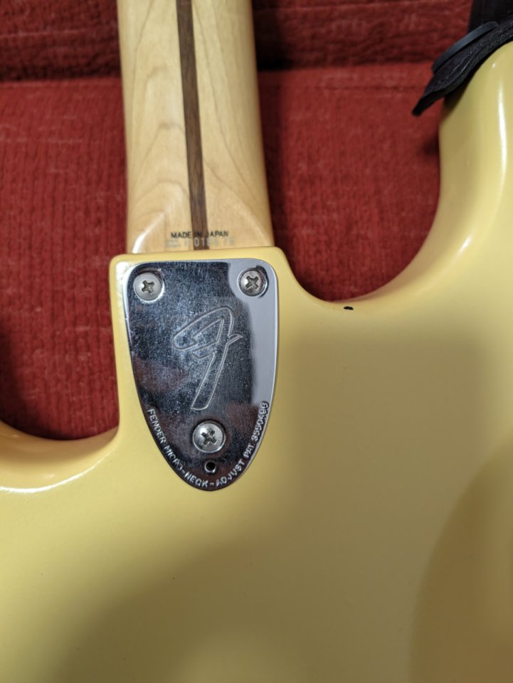 Fender Stratocaster cuerpo 1978 USA + Mástil Japón 80s de segunda mano · Foto 3 de 6 · Málaga · 1200 €