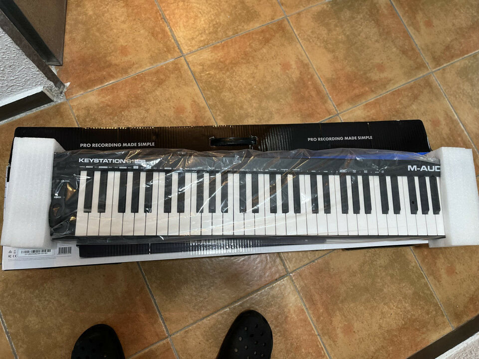 Teclado M AUDIO keystation 61 mk3