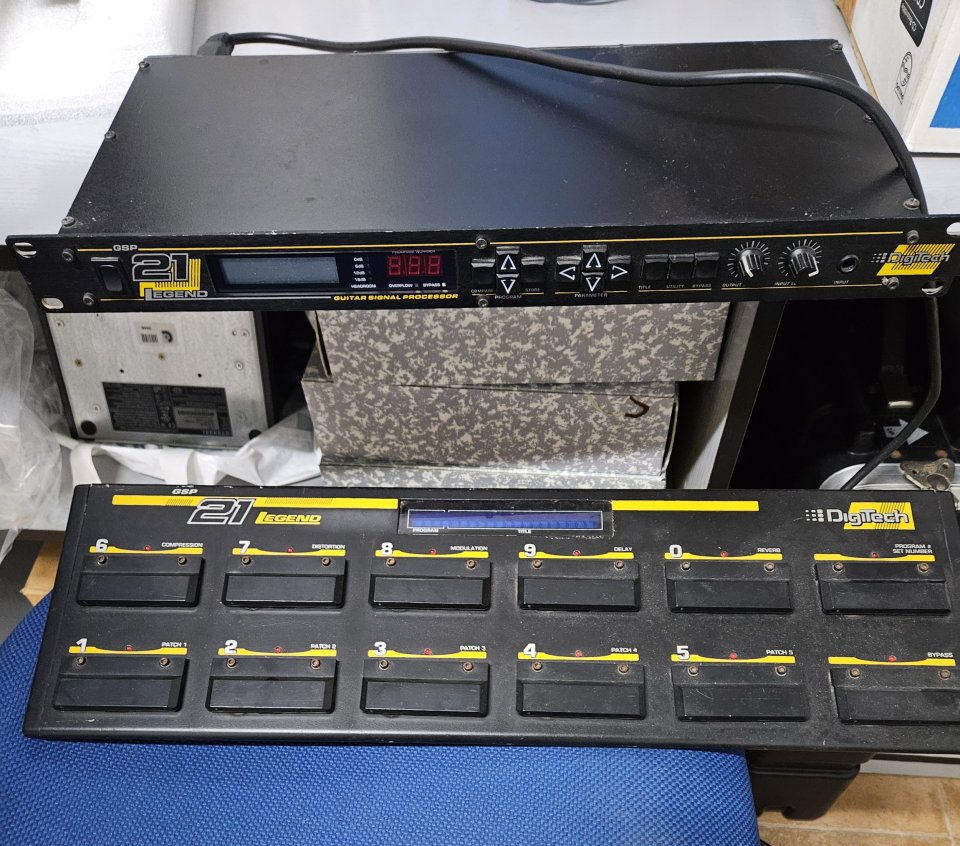 Digitech GSP 21 Legend y GSP 2120 Artist.