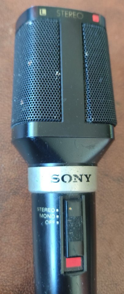 Micrófono Sony F-99LT Vintage