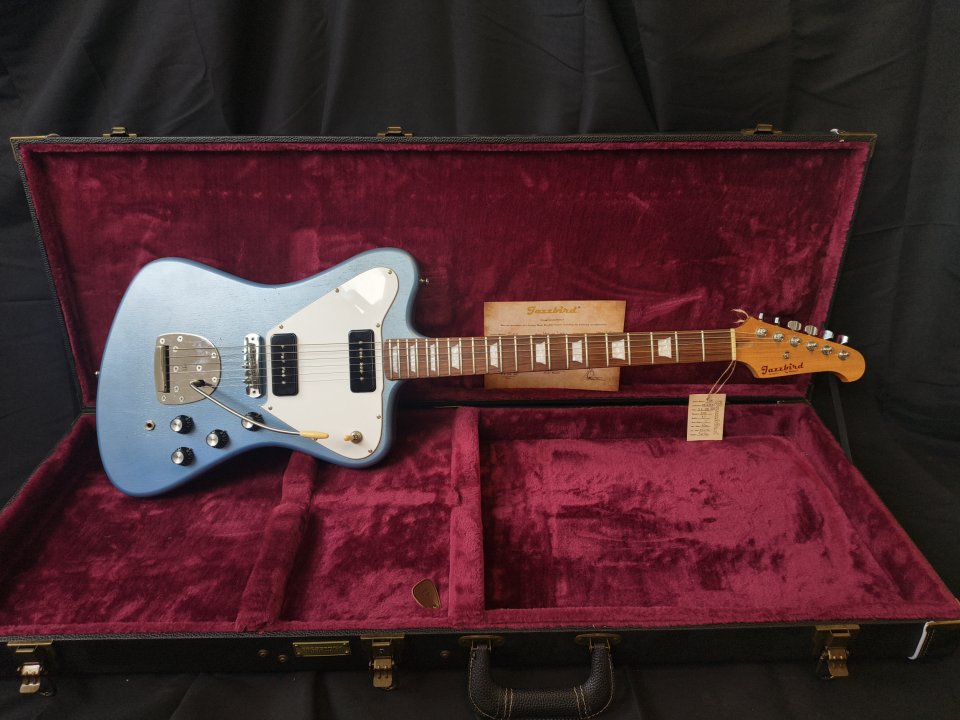 JAZZBIRD Fire Series Pelham Blue P90s by Tetsuo!. de segunda mano · Foto 1 de 8 · Gipuzkoa · 2100 €