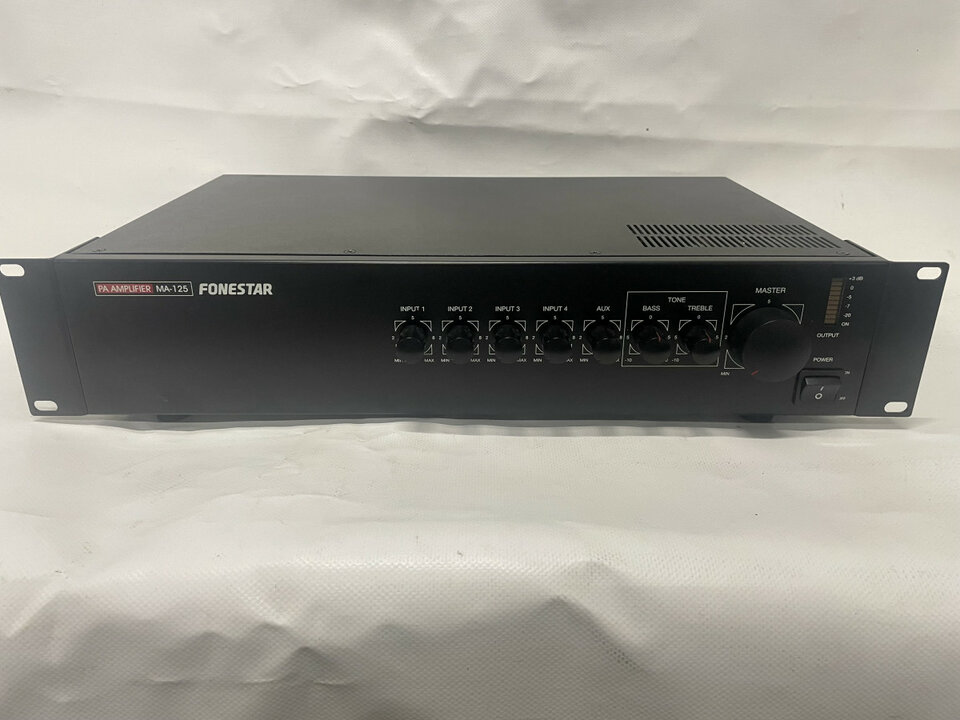 Amplificador de megafonía FONESTAR MA-125