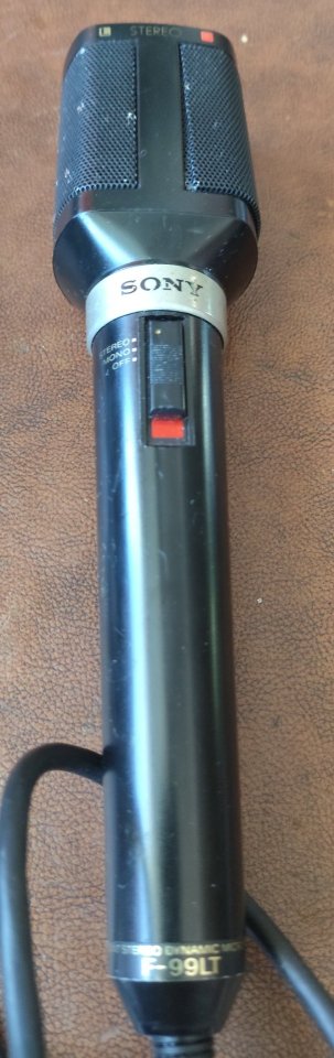 Micrófono Sony F-99LT Vintage