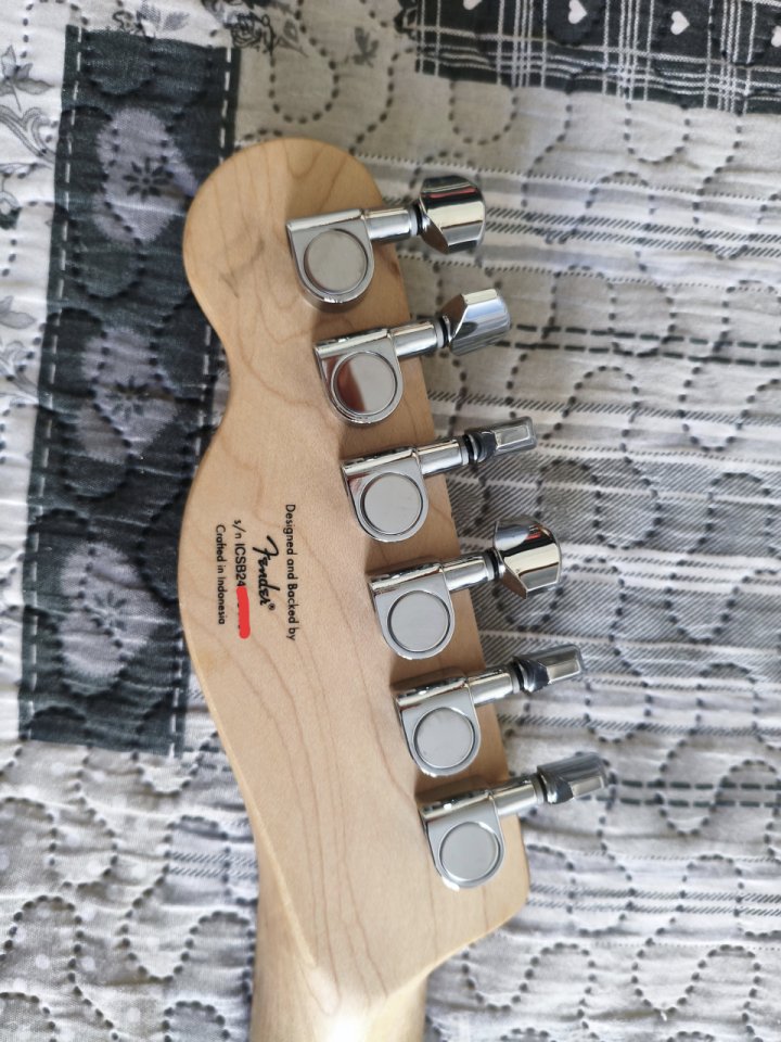 (O CAMBIO) Squier Sonic Tele MN Black (Indonesia, 2024) de segunda mano · Foto 6 de 10 · Sevilla · 115 €