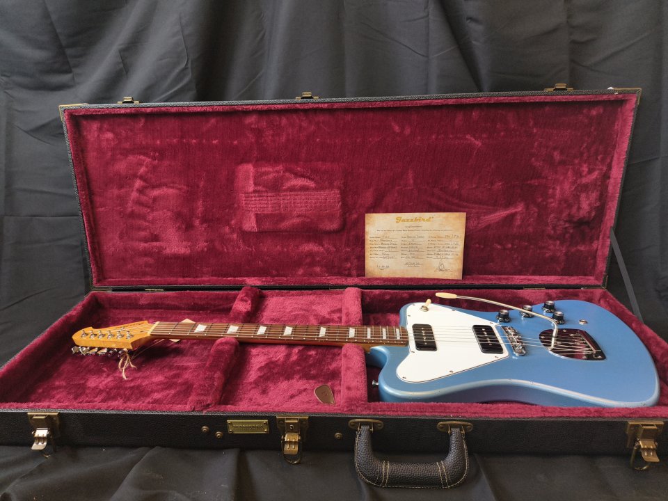 JAZZBIRD Fire Series Pelham Blue P90s by Tetsuo!. de segunda mano · Foto 2 de 8 · Gipuzkoa · 2100 €