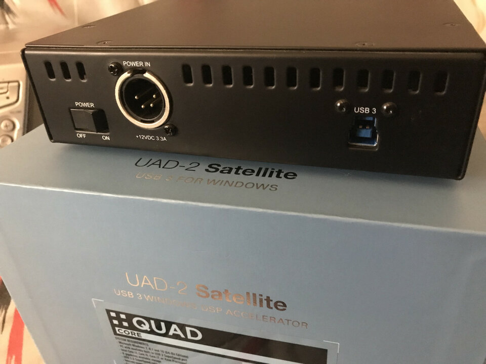 Cambio Universal Audio UAD-2 Satellite USB Quad Core por Apollo Twin de segunda mano · Foto 8 de 8 · Zaragoza · 360 €