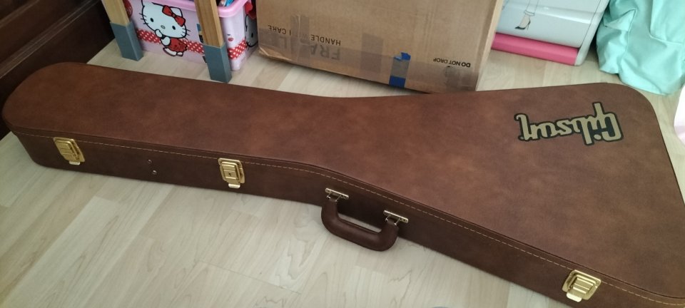 Gibson flying v 80's ebony