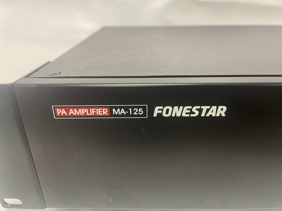 Amplificador de megafonía FONESTAR MA-125