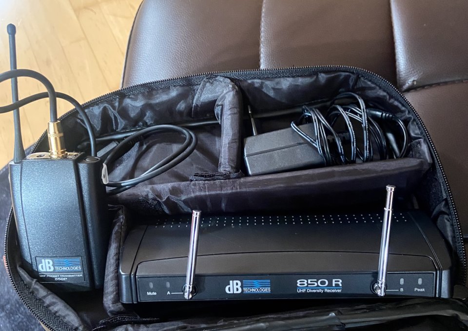 Sistema inalámbrico para guitarra DB