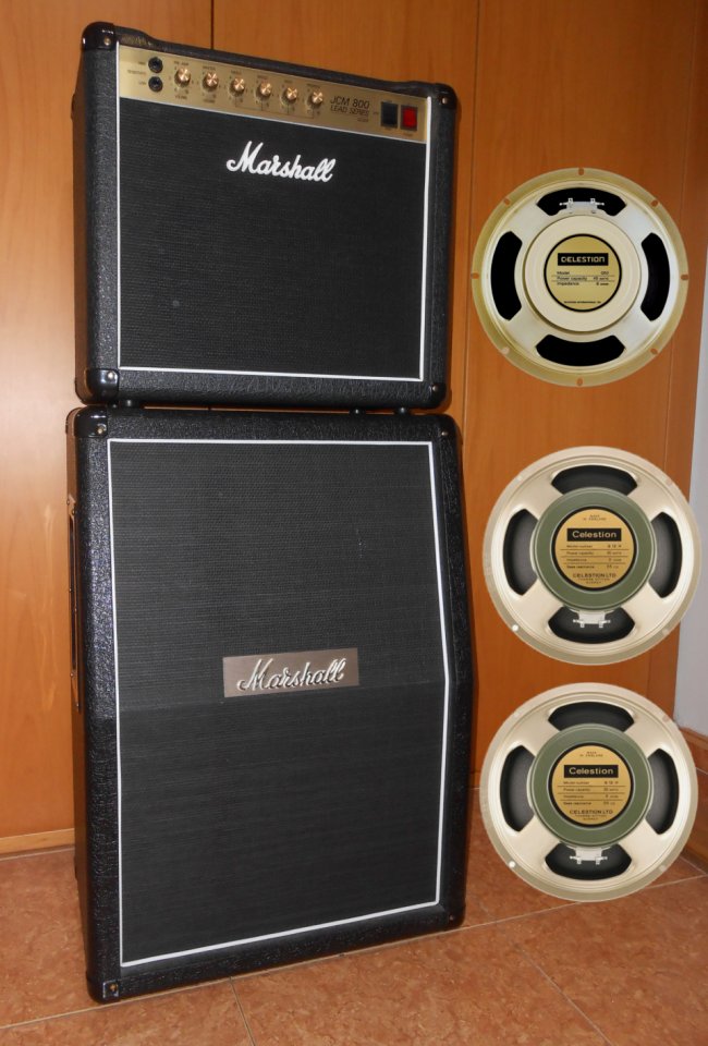 MARSHALL JCM 800 Studio + Pantalla Marshall de segunda mano · Foto 6 de 6 · Barcelona · 1000 €