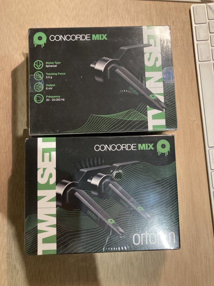 Capsulas Ortofon Concorde MkII Mix - NUEVAS