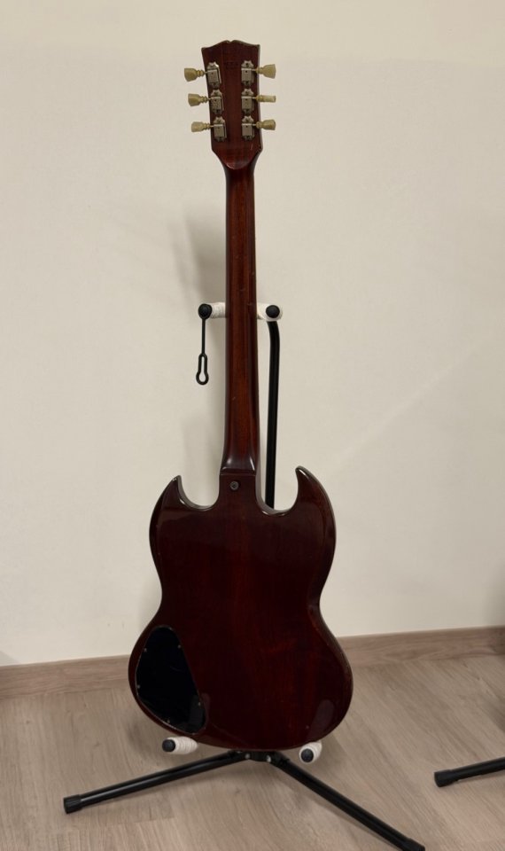 Gibson SG Standard 1971 Cherry – Certificado Pre-CITES (Cambio)