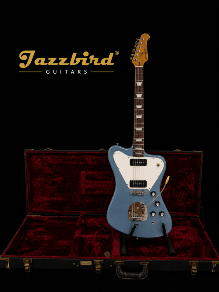 JAZZBIRD Fire Series Pelham Blue P90s by Tetsuo!. de segunda mano · Foto 7 de 8 · Gipuzkoa · 2100 €