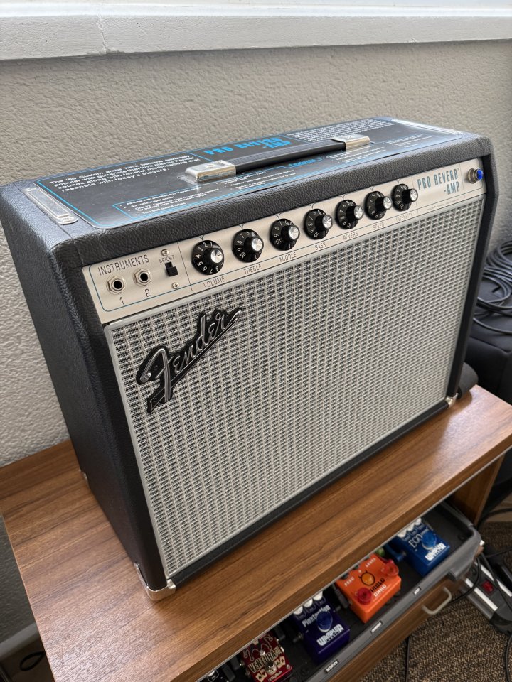 Fender 68 Pro Reverb amp