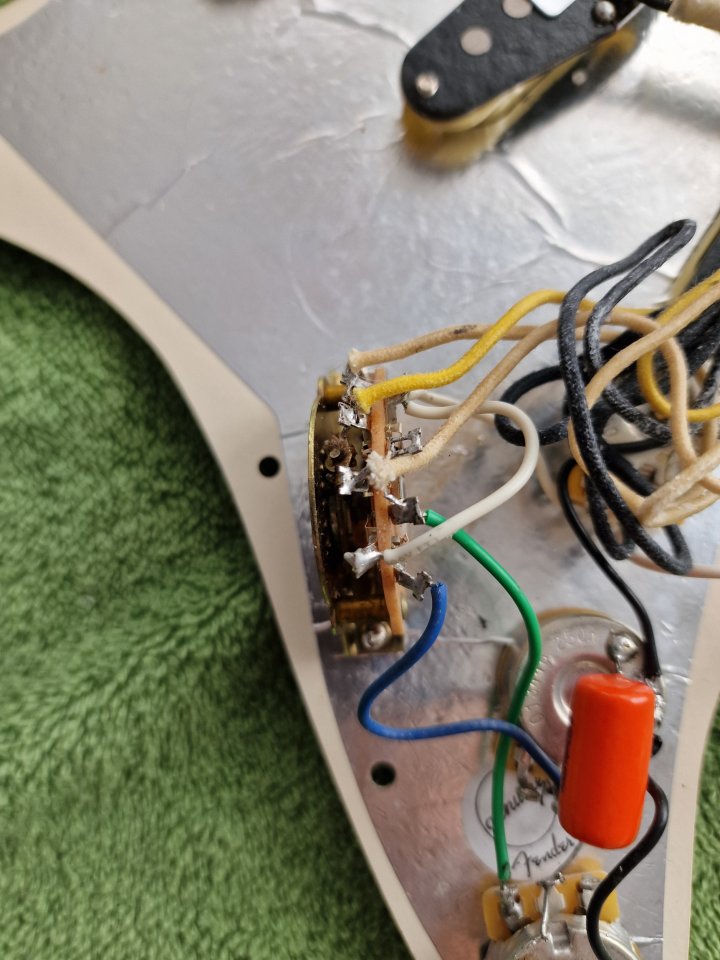 Fender Texas Special pickups