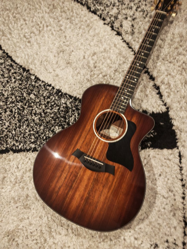 Guitarra Taylor 224-ce deluxe koa