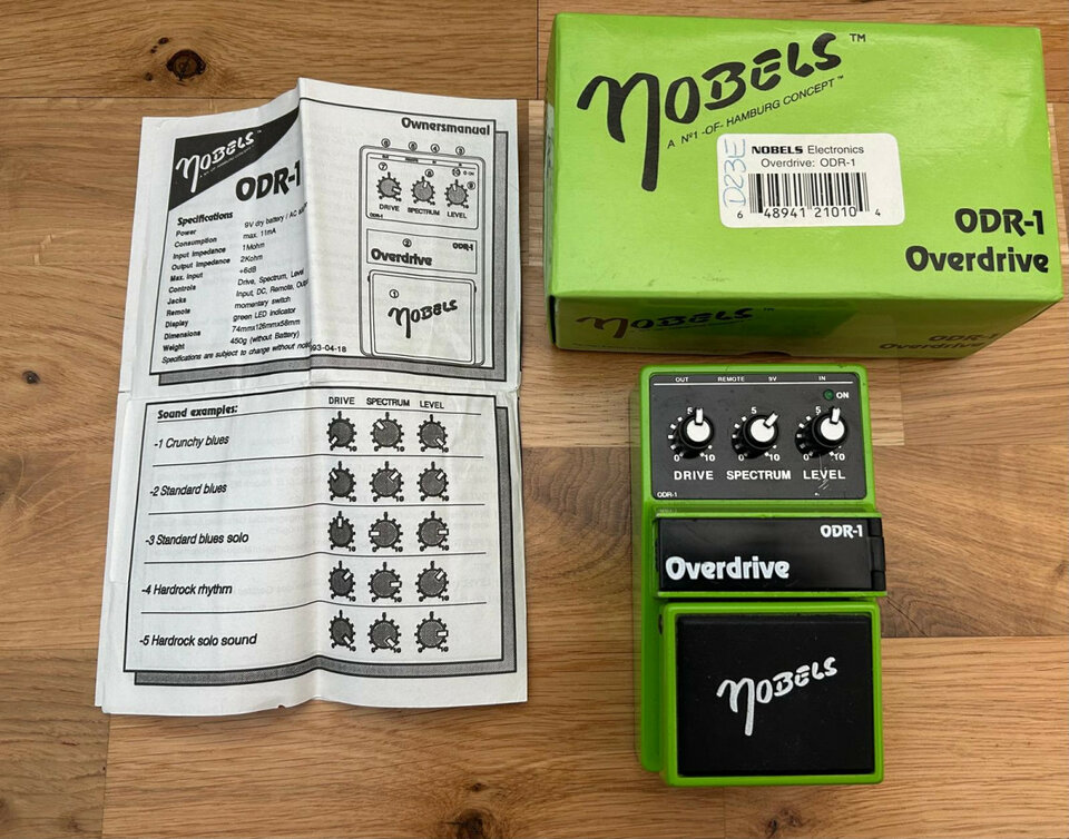 NOBELS ODR-1 Natural Overdrive Original años 90