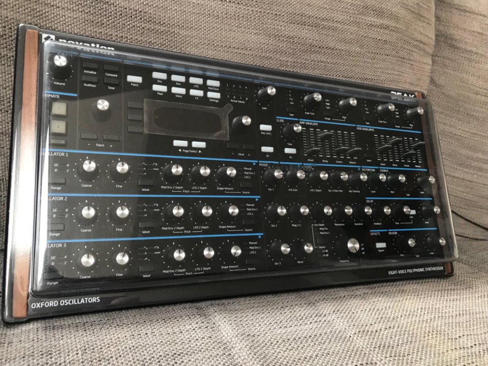 Novation Peak + Decksaver y presets BOC