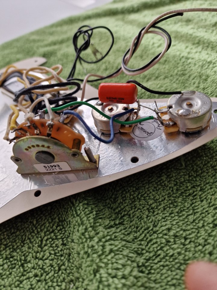 Fender Texas Special pickups