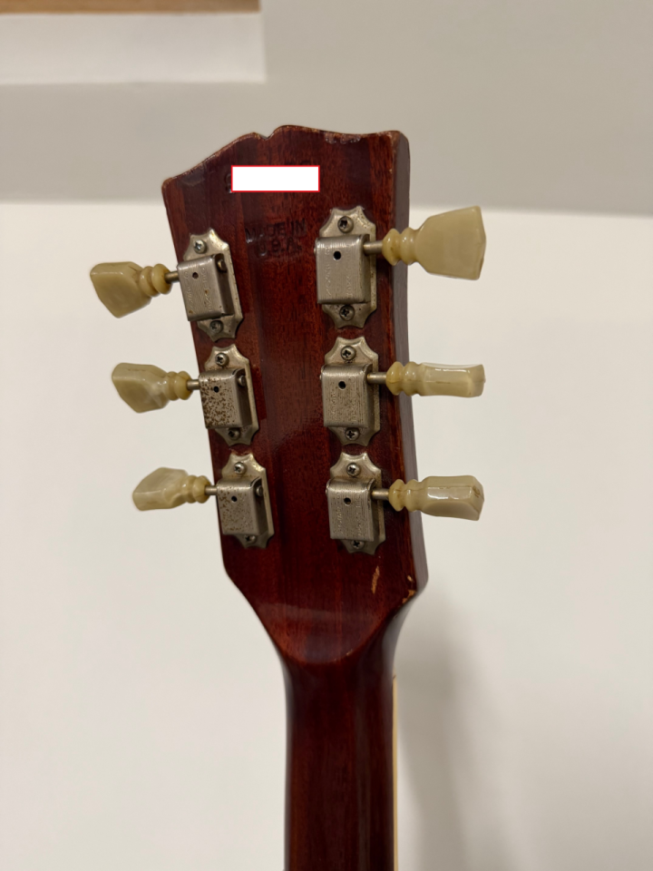 Gibson SG Standard 1971 Cherry – Certificado Pre-CITES (Cambio)