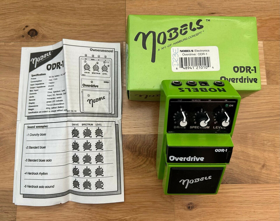 NOBELS ODR-1 Natural Overdrive Original años 90
