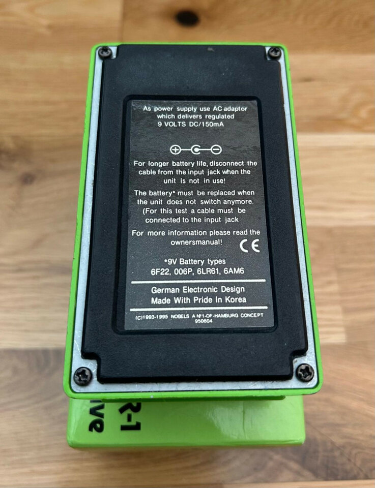 NOBELS ODR-1 Natural Overdrive Original años 90