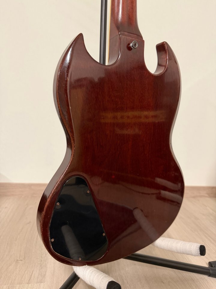 Gibson SG Standard 1971 Cherry – Certificado Pre-CITES (Cambio)