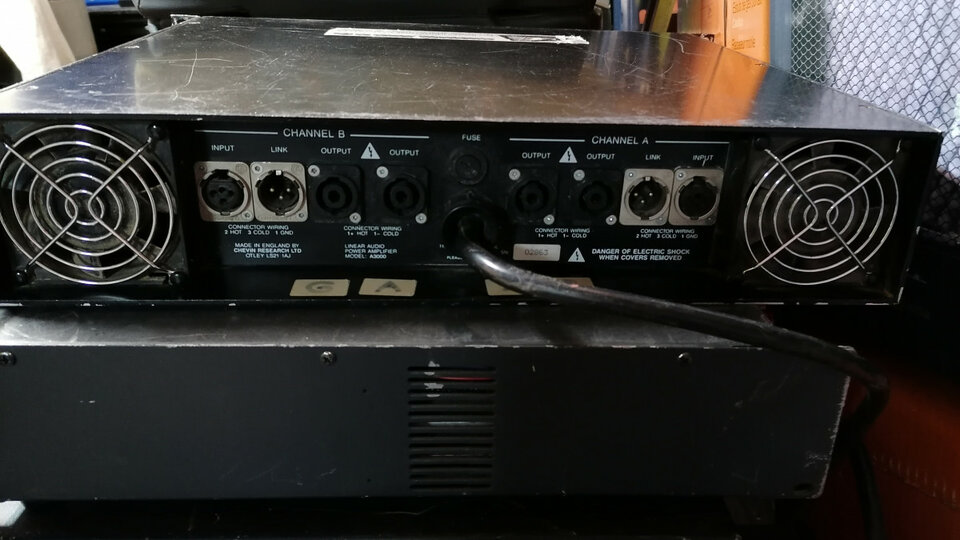 Etapa de gran potencia Chevin Research A3000