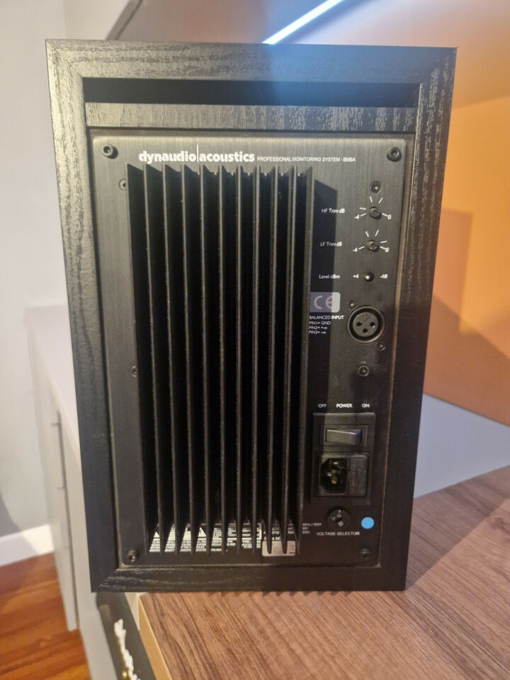 Dynaudio BM6A monitores de estudio