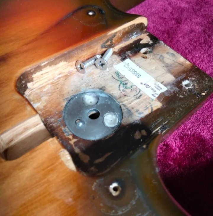 Cuerpo Fender jazz bass