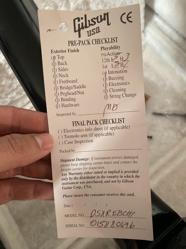 Gibson Explorer 2008 Black