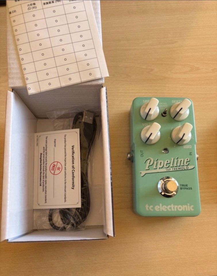 Pedal TC Electronic Pipeline Tap Tremolo de segunda mano · Foto 4 de 4 · Granada · 70 €