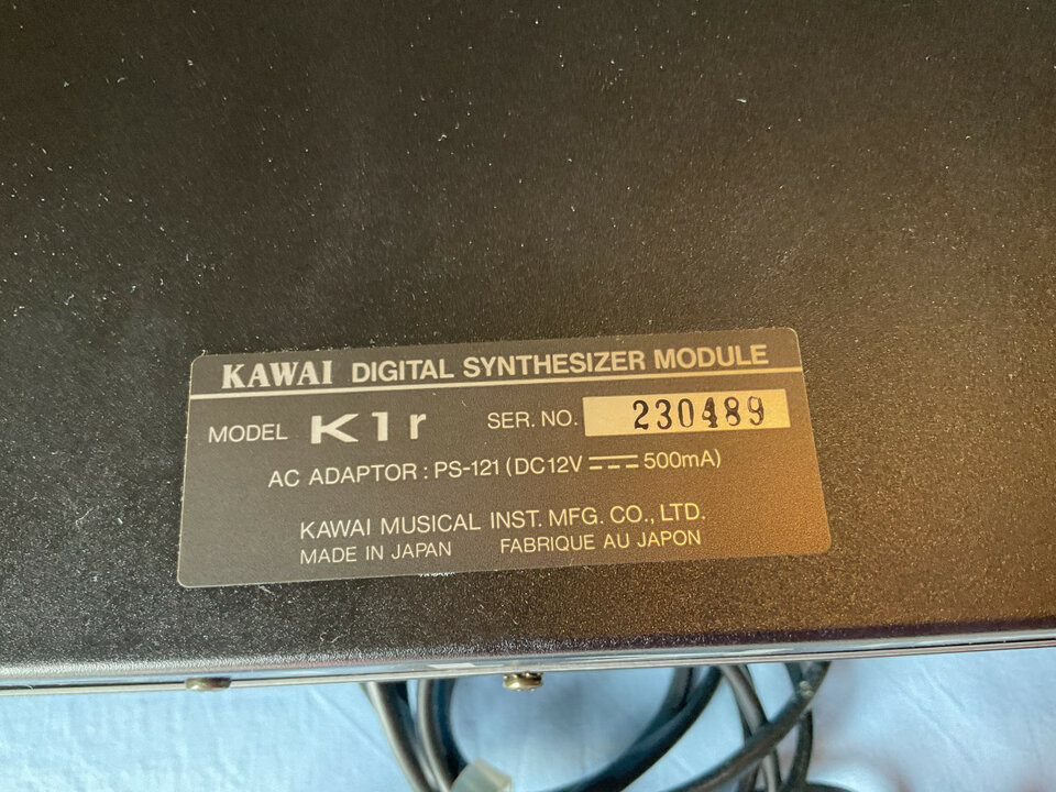 KAWAI K1R Modulo