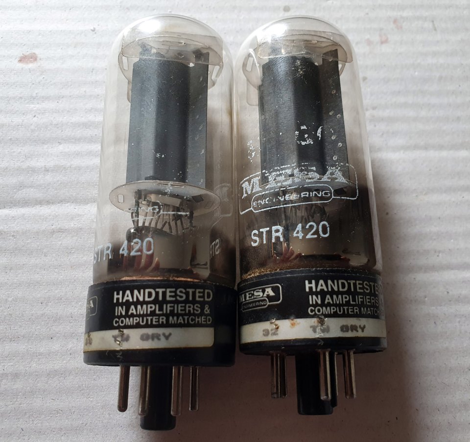 Valvulas Mesa Boogie 6L6 GC STR 420 de segunda mano · Bizkaia · 16 €